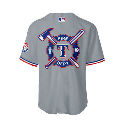 Rangers x Firefighter Appreciation Night Jersey