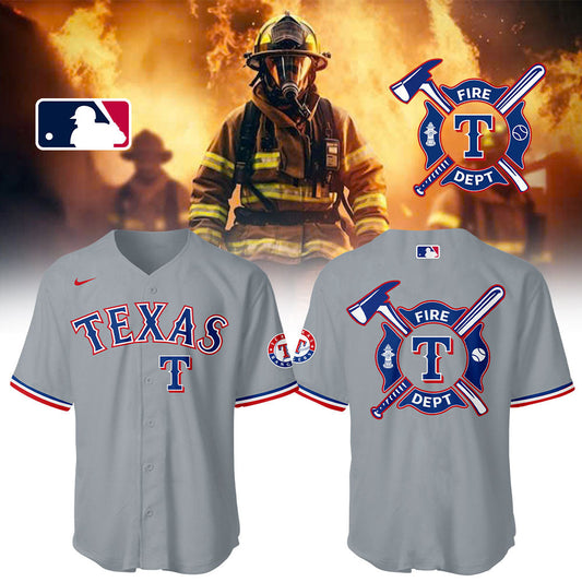 Rangers x Firefighter Appreciation Night Jersey