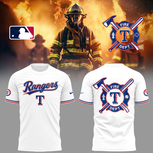 Rangers x Firefighter Appreciation Night  T-Shirt
