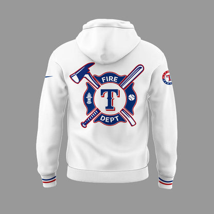 Rangers x Firefighter Appreciation Night Hoodie