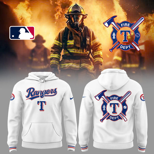 Rangers x Firefighter Appreciation Night Hoodie
