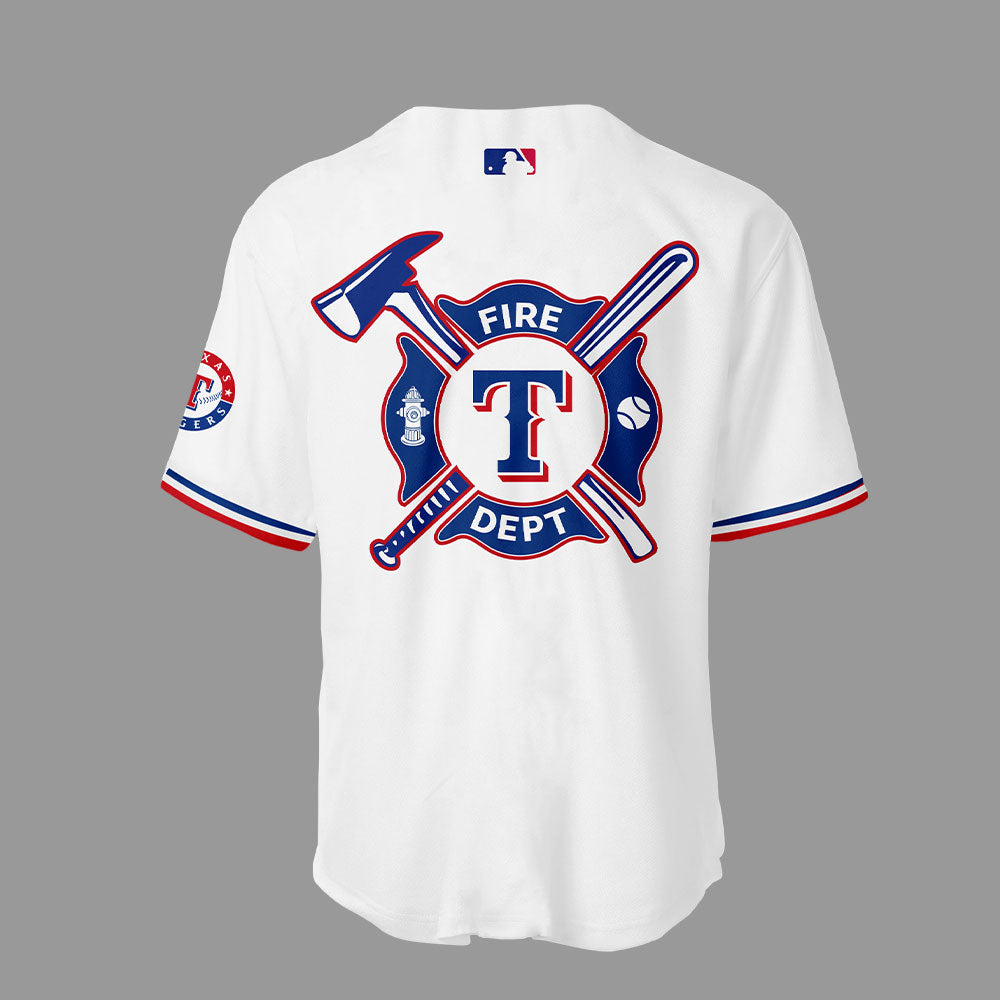Rangers x Firefighter Appreciation Night Jersey