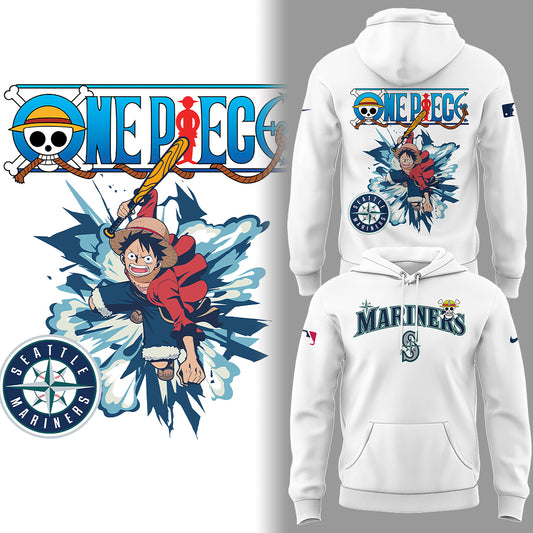 Seattle Mariners x One Piece Night Hoodie-LL250319002