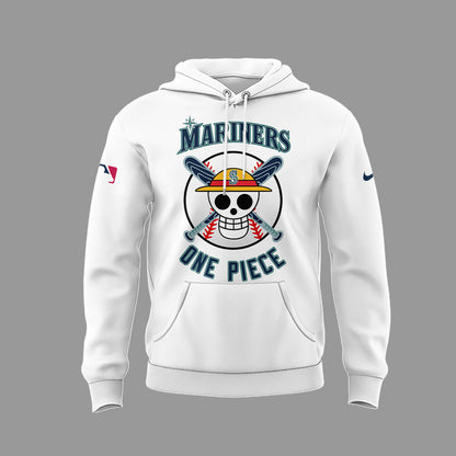 Seattle Mariners x One Piece Night Hoodie-LL250319004