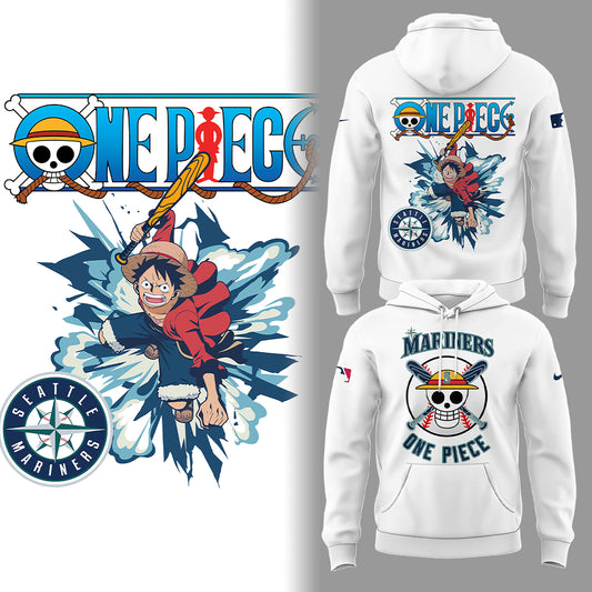 Seattle Mariners x One Piece Night Hoodie-LL250319004