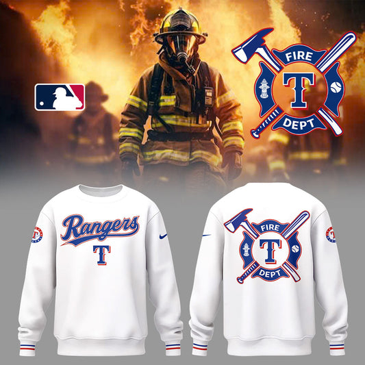 Rangers x Firefighter Appreciation Night Sweatshirt