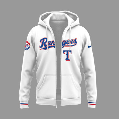 Rangers x Firefighter Appreciation Night Zip Hoodie