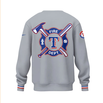 Rangers x Firefighter Appreciation Night Sweatshirt