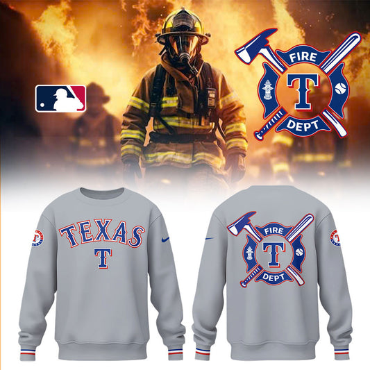 Rangers x Firefighter Appreciation Night Sweatshirt