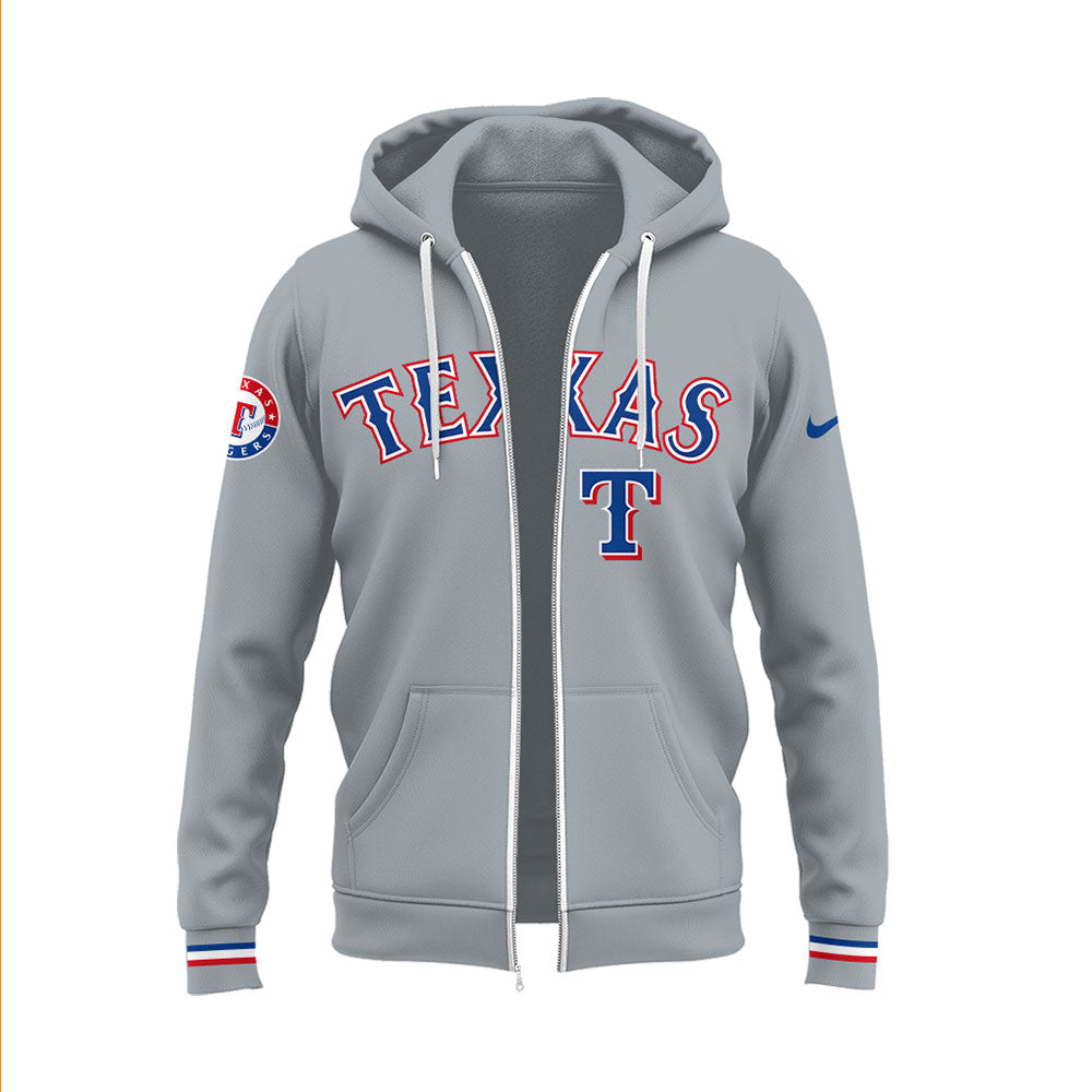 Rangers x Firefighter Appreciation Night Zip Hoodie