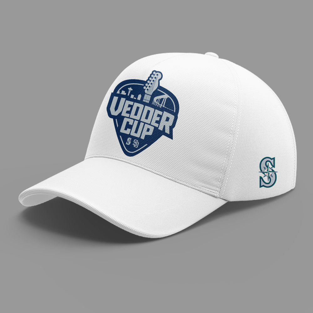 Seattle Mariners x Happy Vedder Cup TShirt-LL250517009