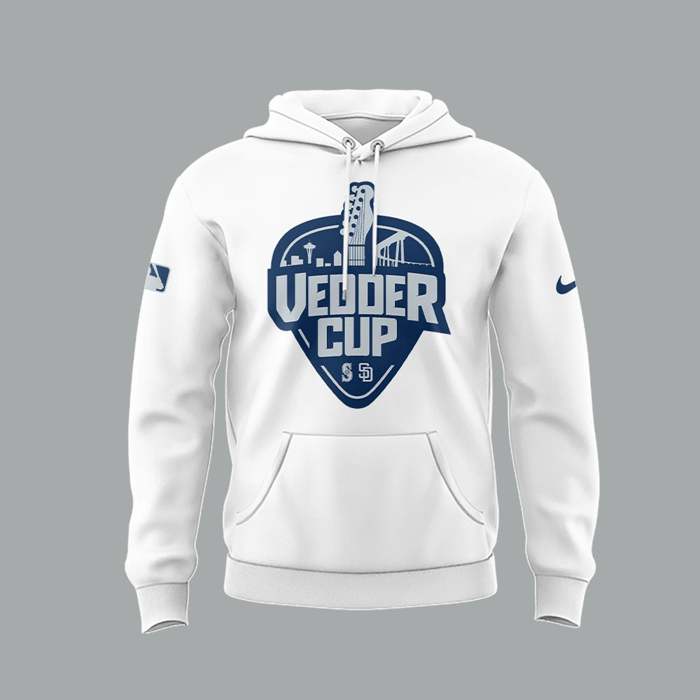 Seattle Mariners x Happy Vedder Cup Hoodie-LL250517010