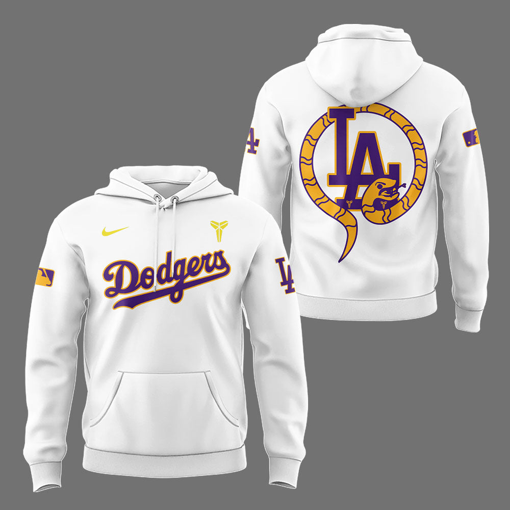 Limited Edition Dodgers Baseball Celebrating Kobe’s bobblehead night at Dodger Stadium W Hoodie-LL2508120109