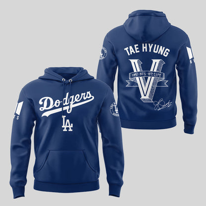 Los Angeles Dodgers x Tae-Hyung Hoodie-LL250818012