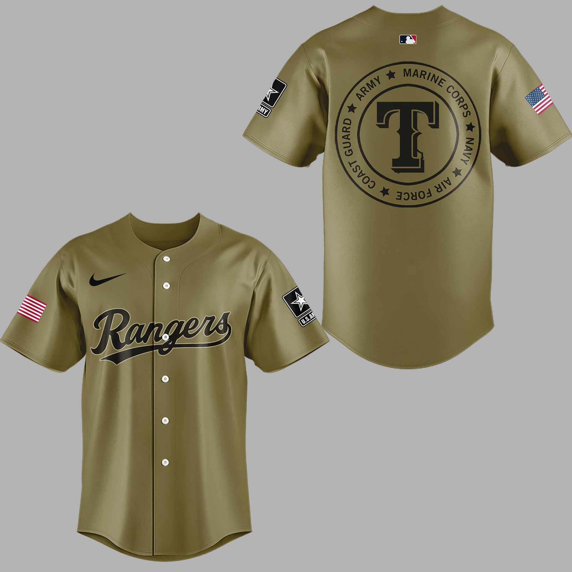 Rangers x Military Appreciation Night Jersey