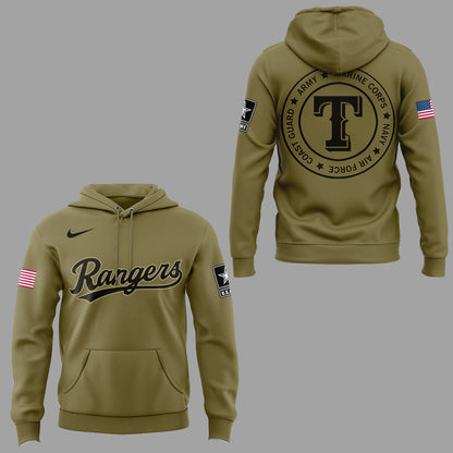 Rangers x Military Appreciation Night Hoodie