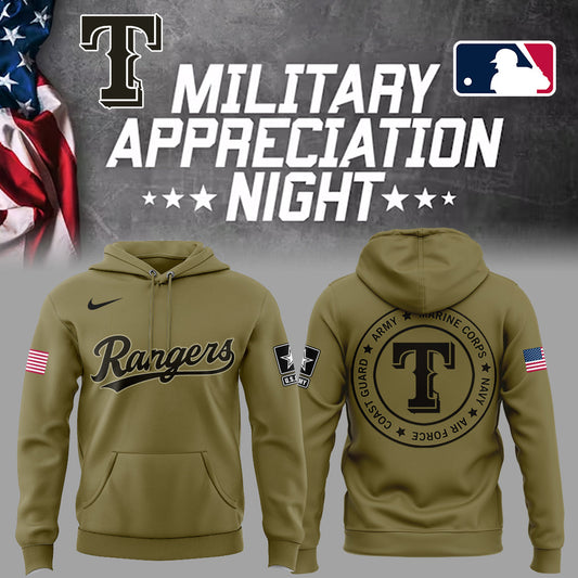 Rangers x Military Appreciation Night Hoodie