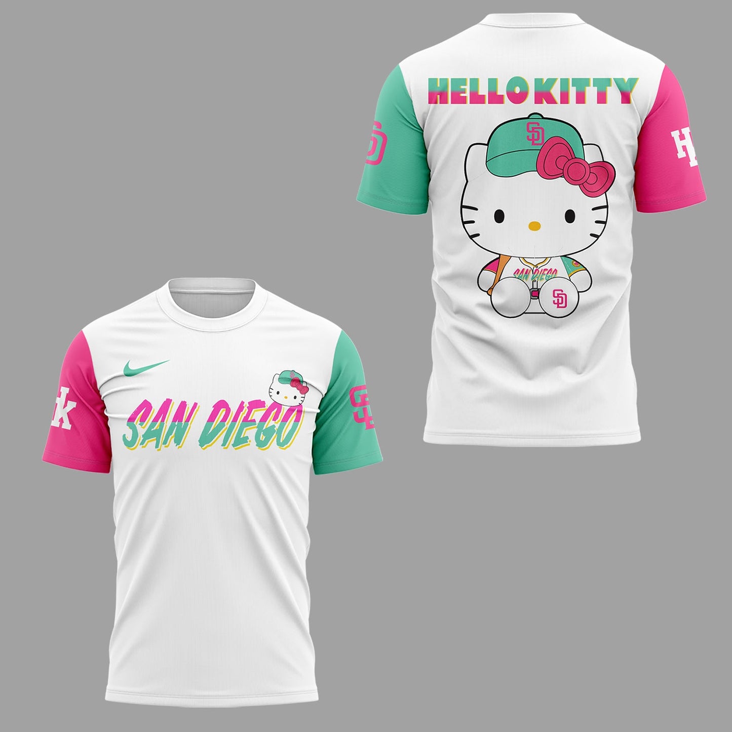 Limited Edition San Diego x Hello Kitty Night TShirt-ND04022558