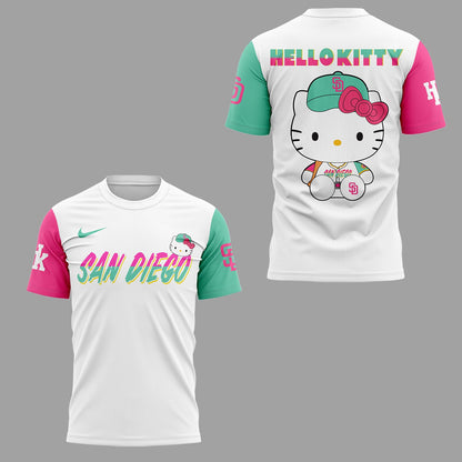 Limited Edition San Diego x Hello Kitty Night TShirt-ND04022558