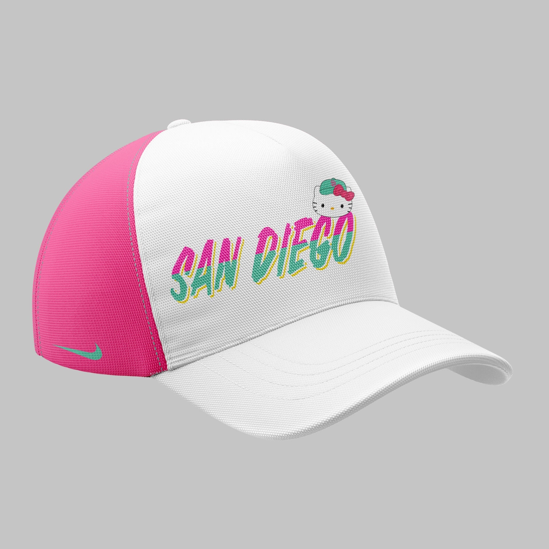 Limited Edition San Diego x Hello Kitty Night TShirt-ND04022558