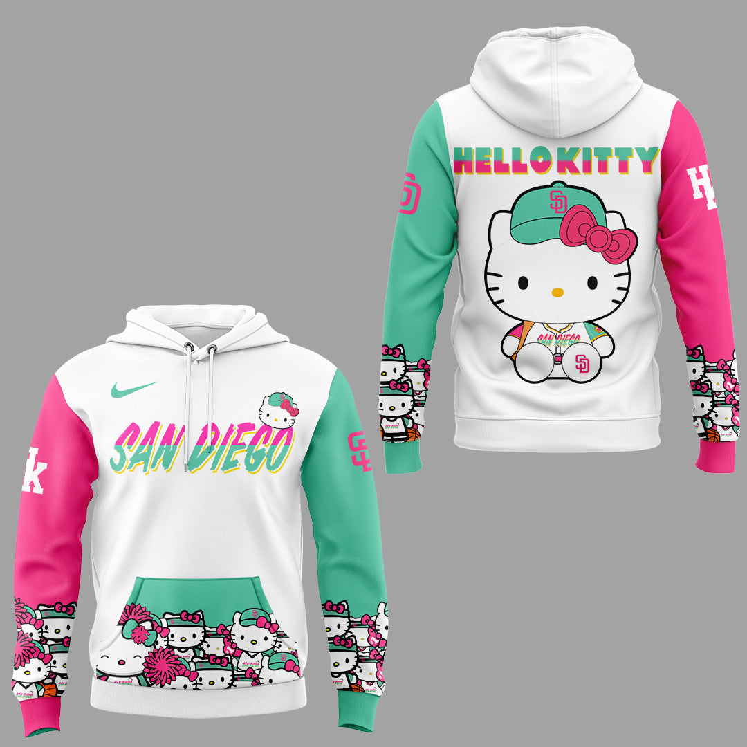 Limited Edition San Diego x Hello Kitty Night Hoodie-ND04032502