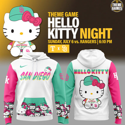 Limited Edition San Diego x Hello Kitty Night Hoodie-ND04032502