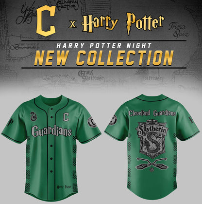 Cleveland x Harry Potter Night Slytherin House Jersey