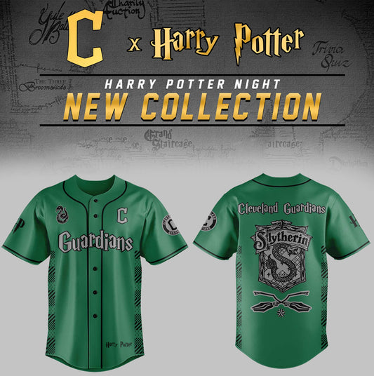 Cleveland x Harry Potter Night Slytherin House Jersey