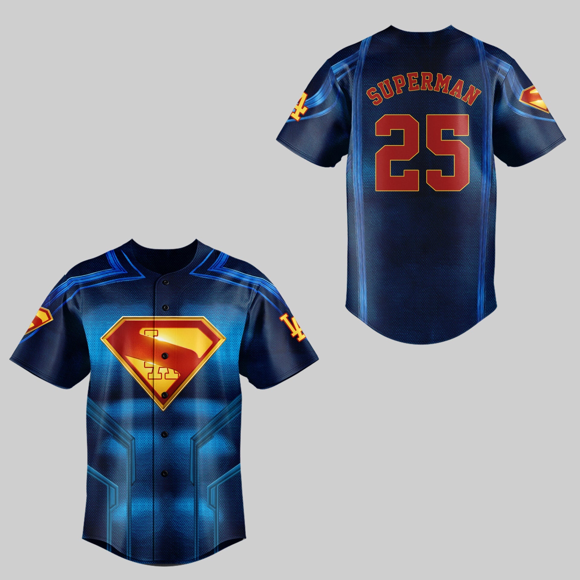 Limited Edition Dodgers x Superman 2025 Jersey