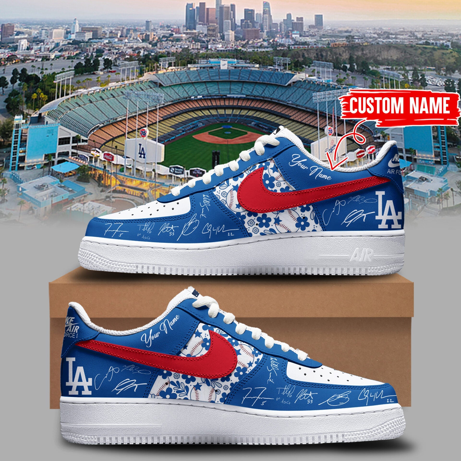 Limited Edition AF1 Shoes Custom Name 2025