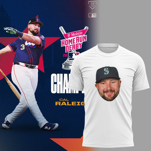 Limited Edition Cal Raleigh Chanpions 2025 TShirt-ND07152537