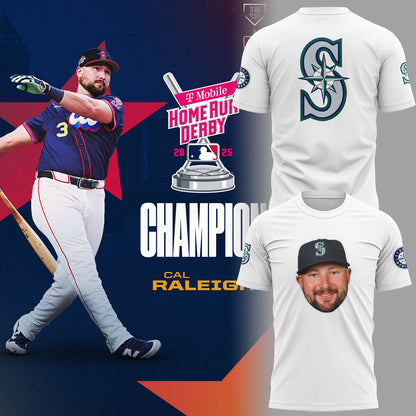 Limited Edition Cal Raleigh Chanpions 2025 TShirt-ND07152543