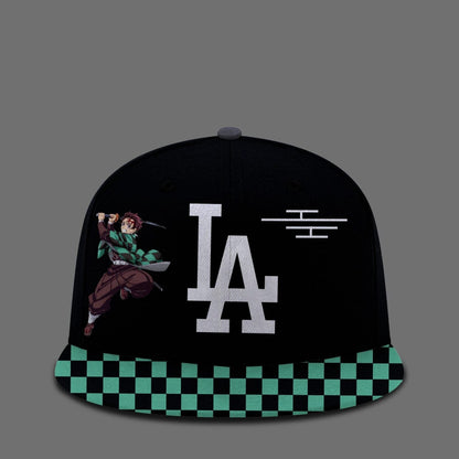 LA Dodgers vs Demon Slayer T-Shirt And Snapback 2025 Season