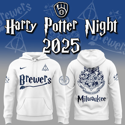 Exclusive 2025 Brewers x Harry Potter Night Hoodie-ND07282562