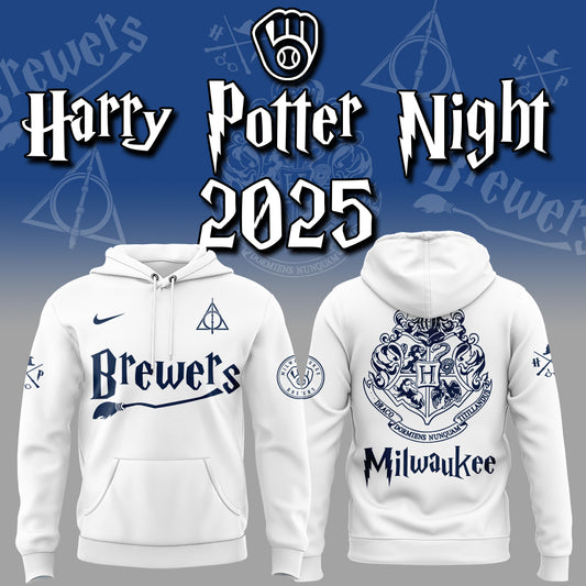 Exclusive 2025 Brewers x Harry Potter Night Hoodie-ND07282562