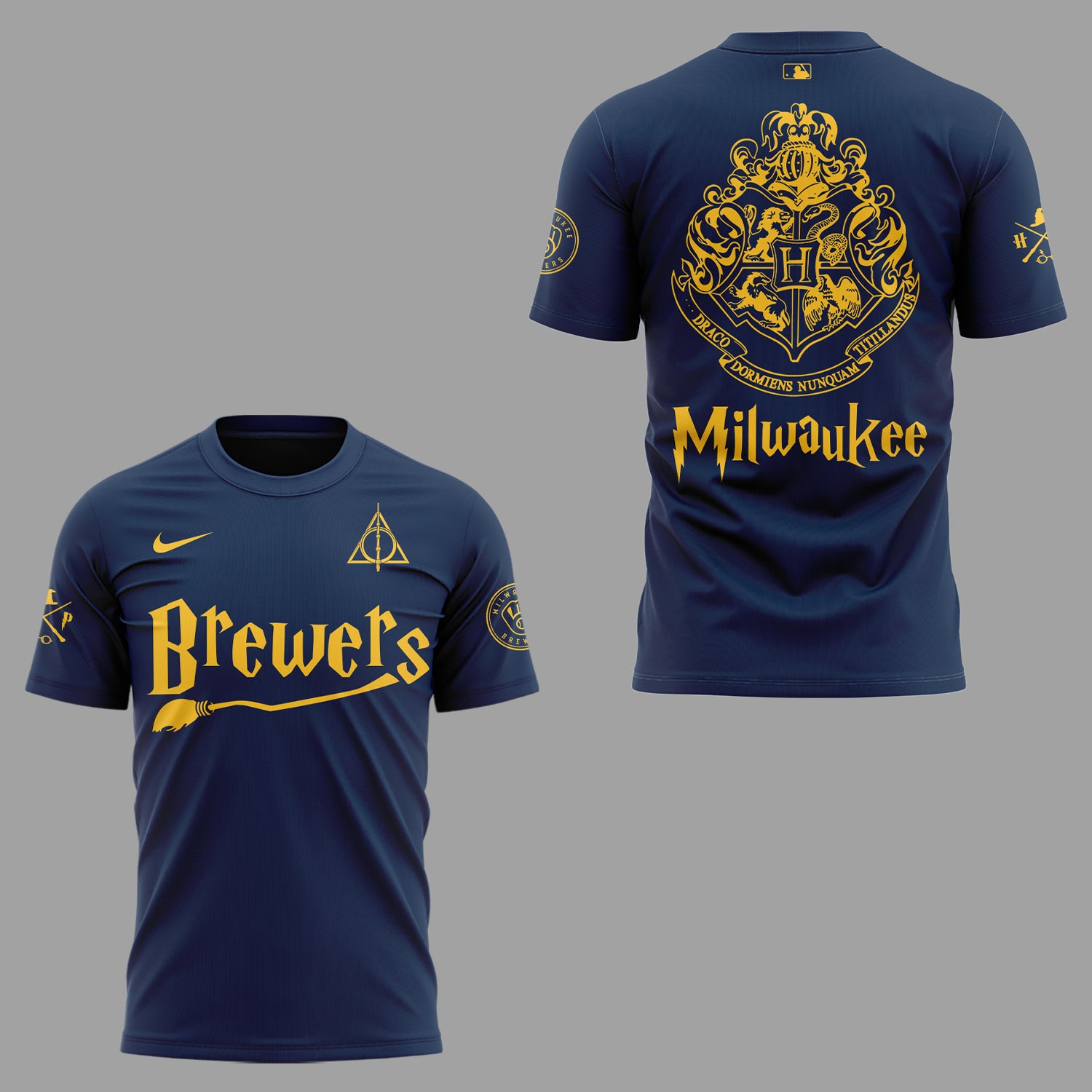 Exclusive 2025 Brewers x Harry Potter Night TShirt-ND07282567