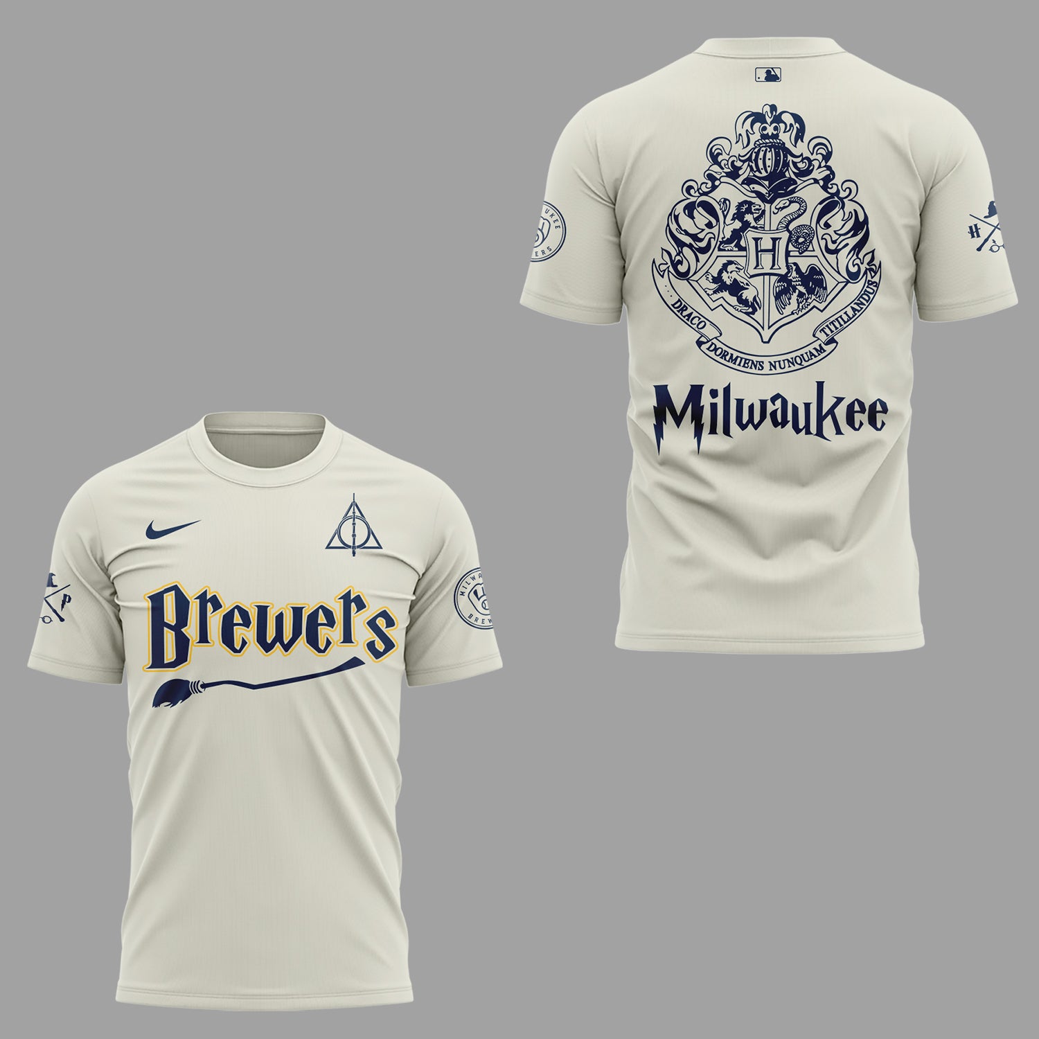 Exclusive 2025 Brewers x Harry Potter Night TShirt-ND07282569