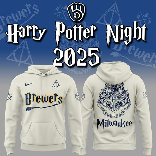 Exclusive 2025 Brewers x Harry Potter Night Hoodie-ND07282570