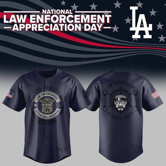 Limited Edition Dodgers x Law Enforcement Appreciation Day 2025 Jersey