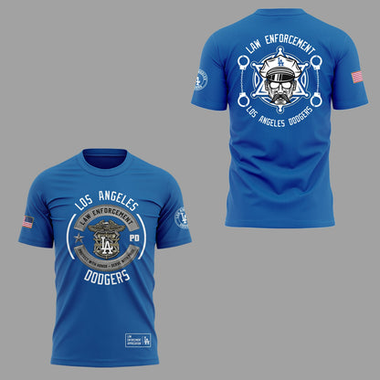 Limited Edition Dodgers x Law Enforcement Appreciation Day 2025 T-Shirt