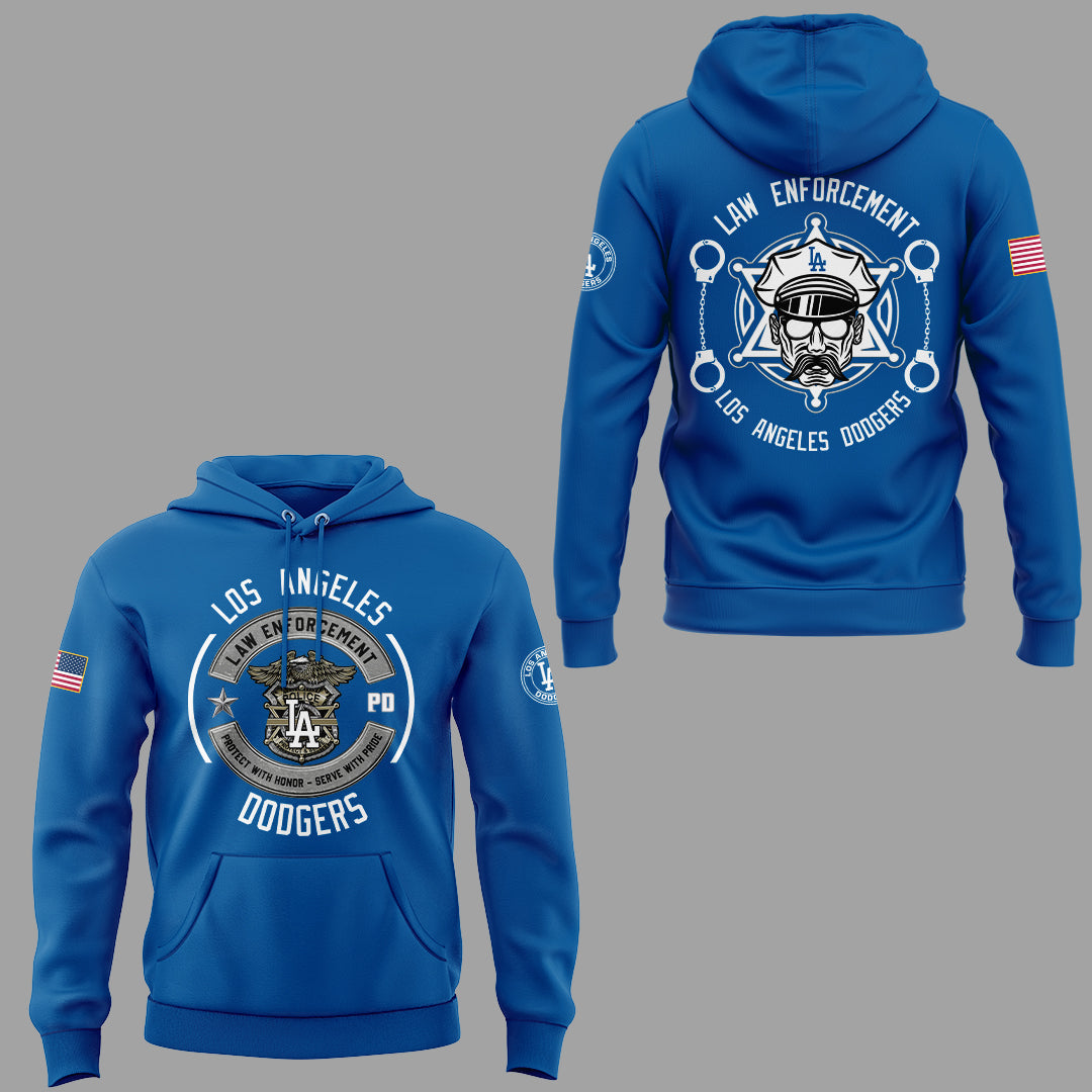Limited Edition Dodgers x Law Enforcement Appreciation Day 2025 Hoodie