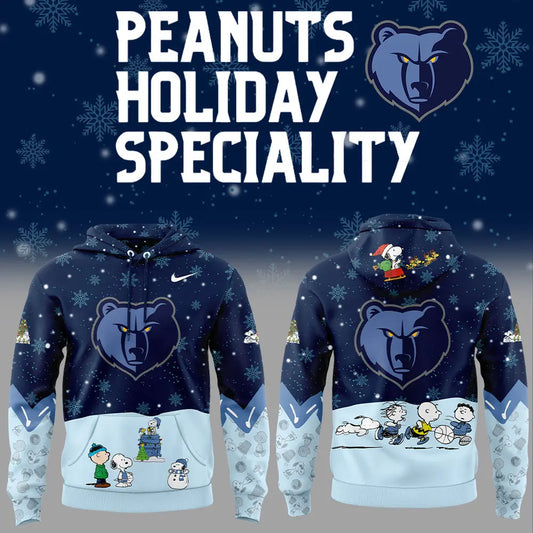 Memphis Grizzlies Peanuts &amp; Snoopy Nike Hoodie Set | SB95