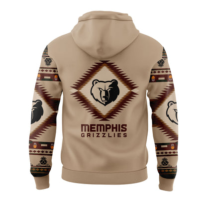 Memphis Grizzlies Native American Heritage Nike Hoodie Set V2 | CL79
