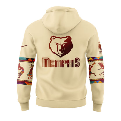 Memphis Grizzlies Native American Heritage Nike Hoodie Set V3 | RD31