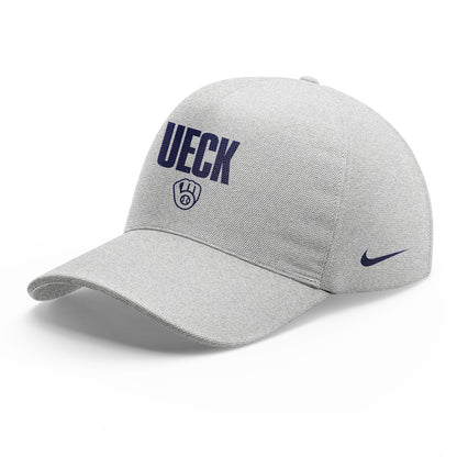 Honoring The Legend, Brewers Baseball Hall of Famer Bob Uecker Grey Hoodie-PU011725020