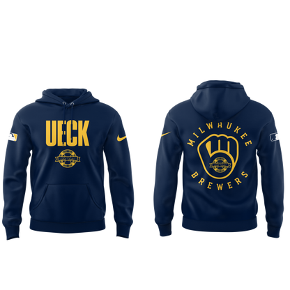 Honoring The Legend, Brewers Baseball Hall of Famer Bob Uecker Hoodie-PU021225001