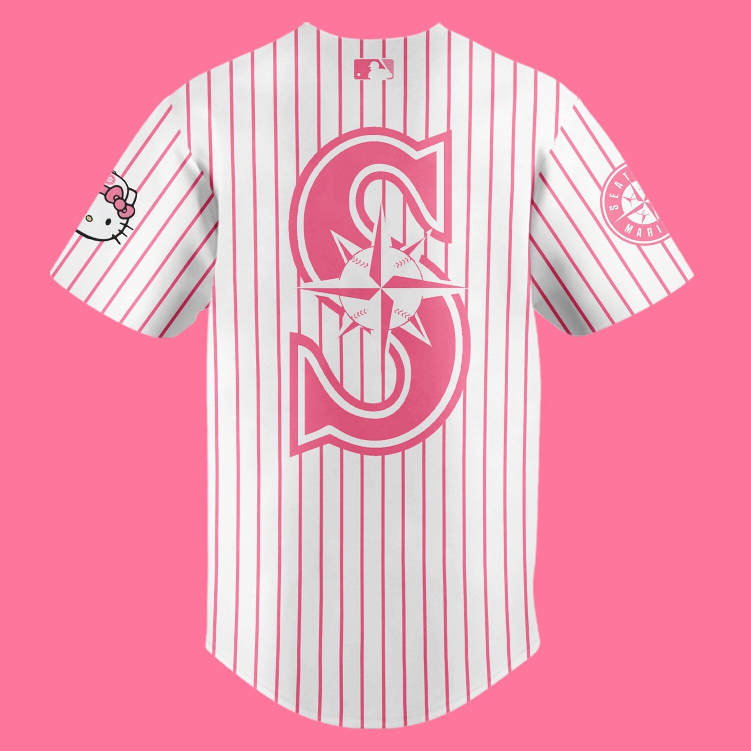 Limited Edition Hello Kitty Night September 10th Baseball Jersey-PU090824505