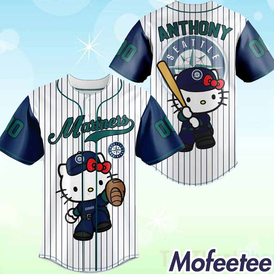 Limited Edition Hello Kitty Night September 10th Baseball Jersey-PU090824508