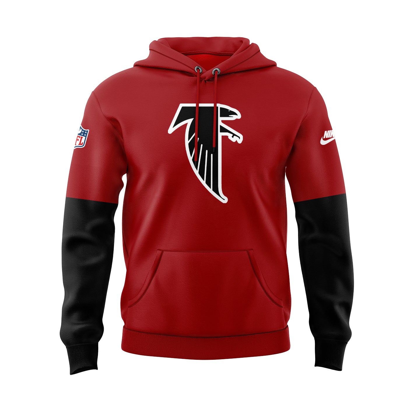Atlanta Falcons 2025 Limited Edition Throwback Red Hoodie