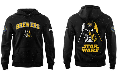 Brewers Baseball 2025 Limited "Brewers x Stars Wars" Black Hoodie-PU25030711